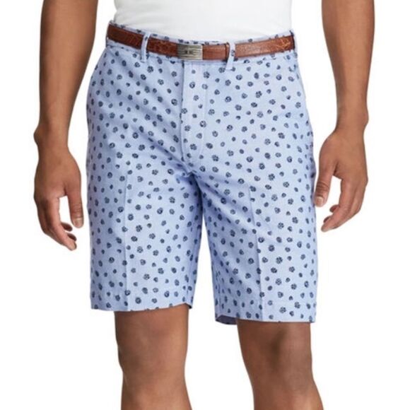 Polo Ralph Lauren Ladybug Print Classic Fit Short Size 33 Blue - Picture 1 of 8